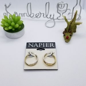 Textured Hoop Earrings